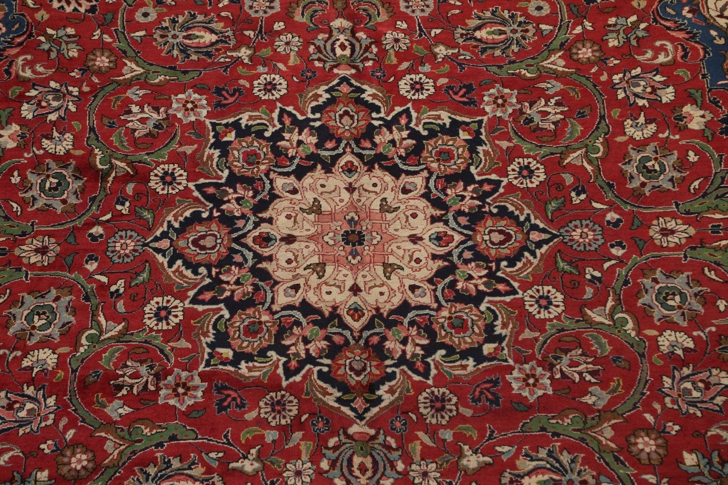 Vegetable Dye Yazd Large Persian Rug 10x16