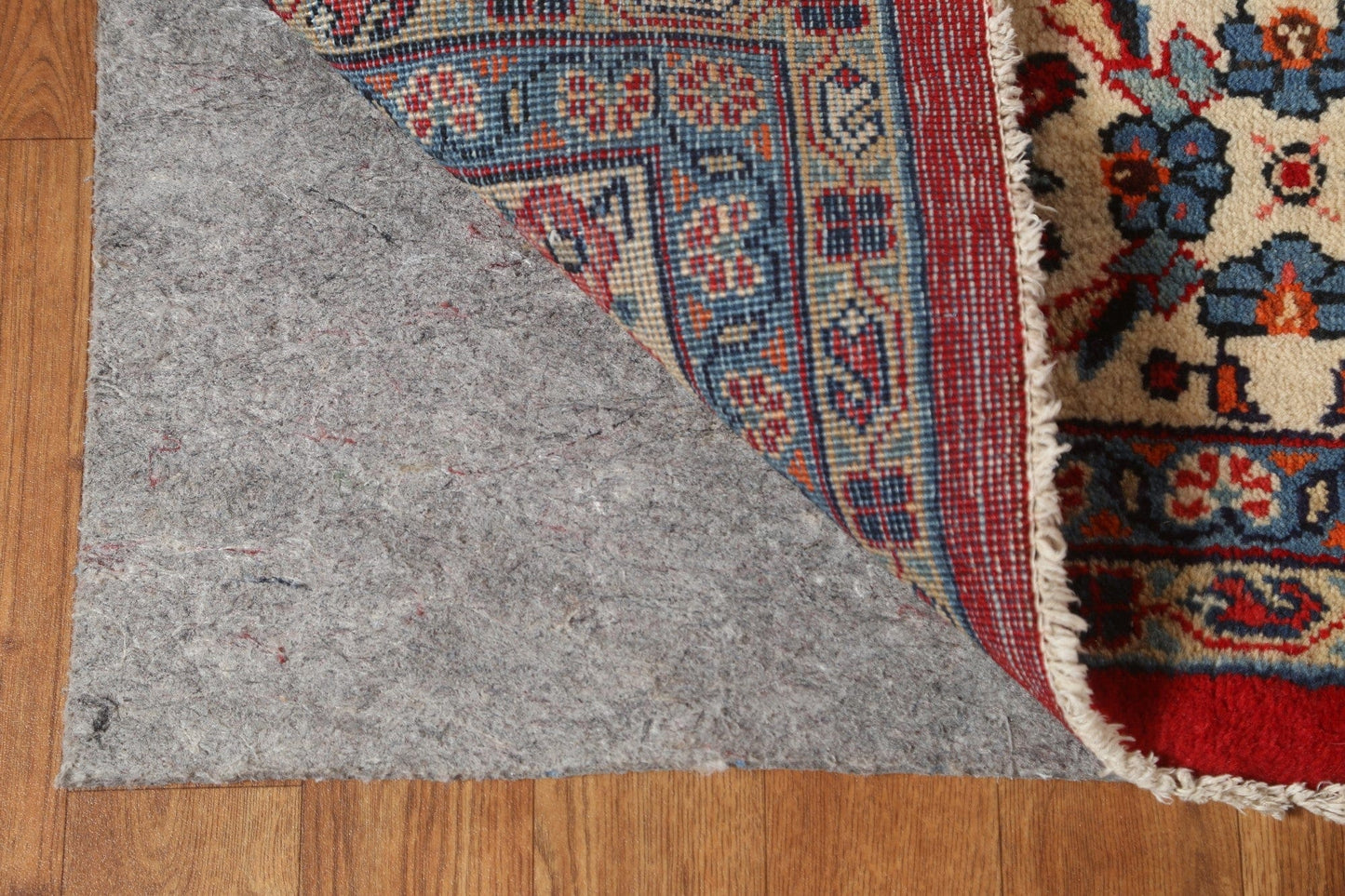 Vegetable Dye Red Sarouk Persian Area Rug 9x12