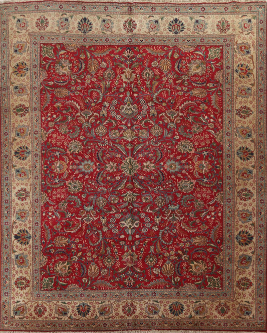 Handmade Wool Tabriz Persian Area Rug 10x12