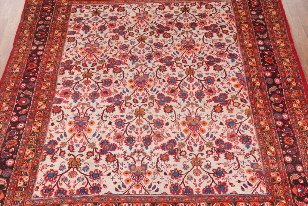 Vintage Wool Mood Persian Area Rug 9x12