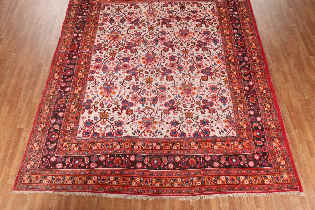 Vintage Wool Mood Persian Area Rug 9x12