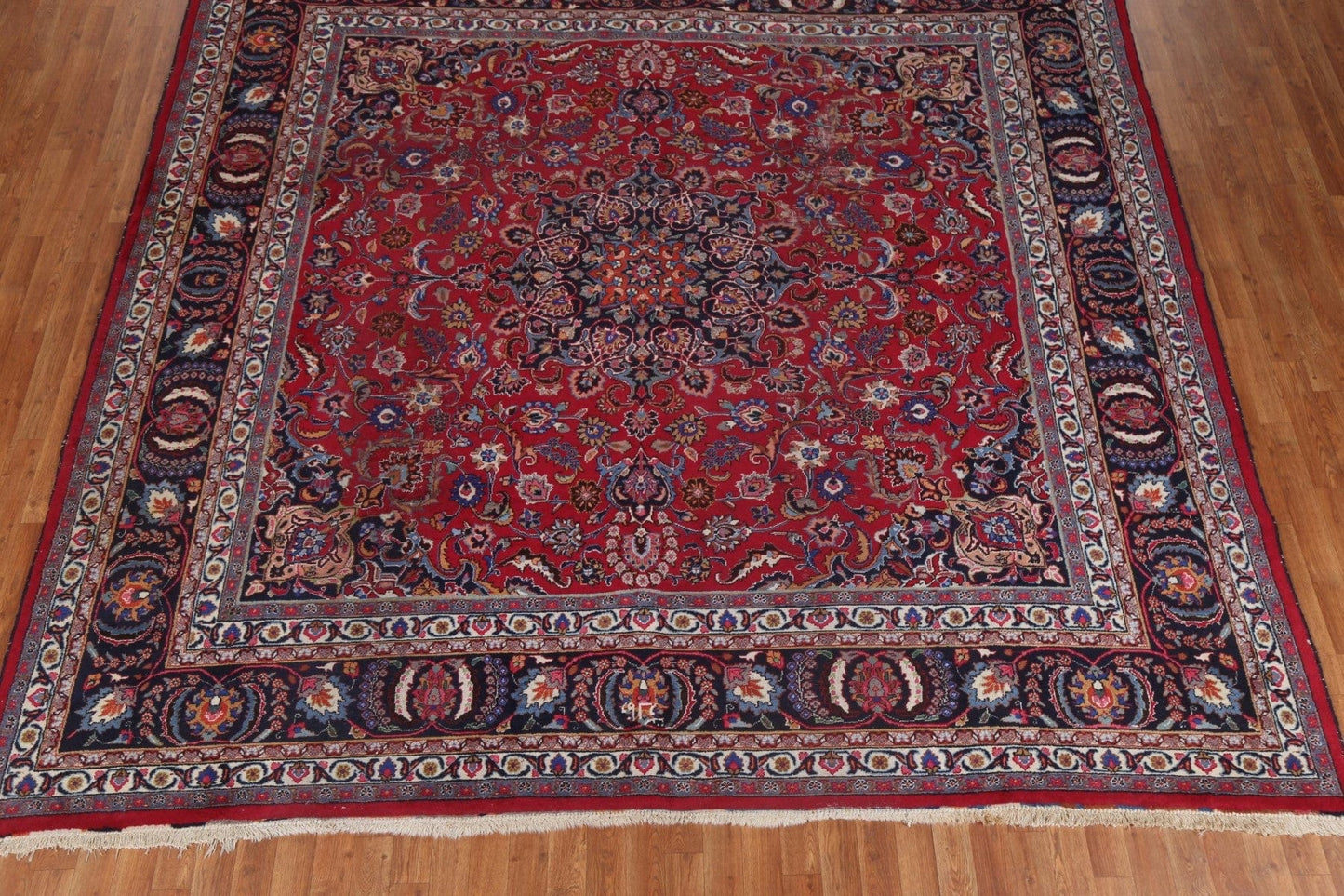 Mashad Persian Square Rug 10x10