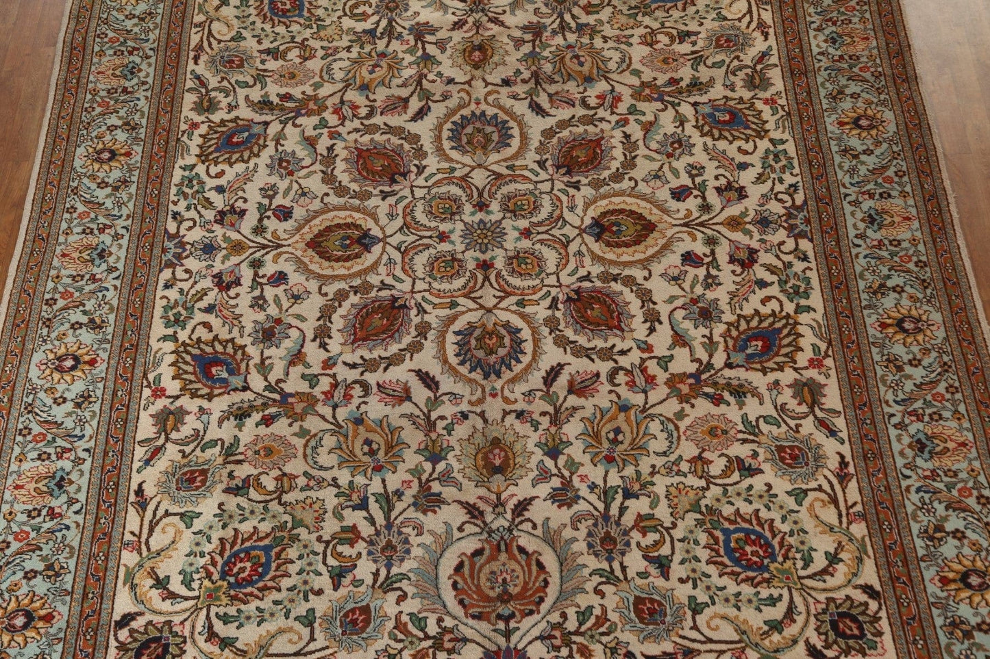 Handmade Floral Tabriz Persian Area Rug 10x13