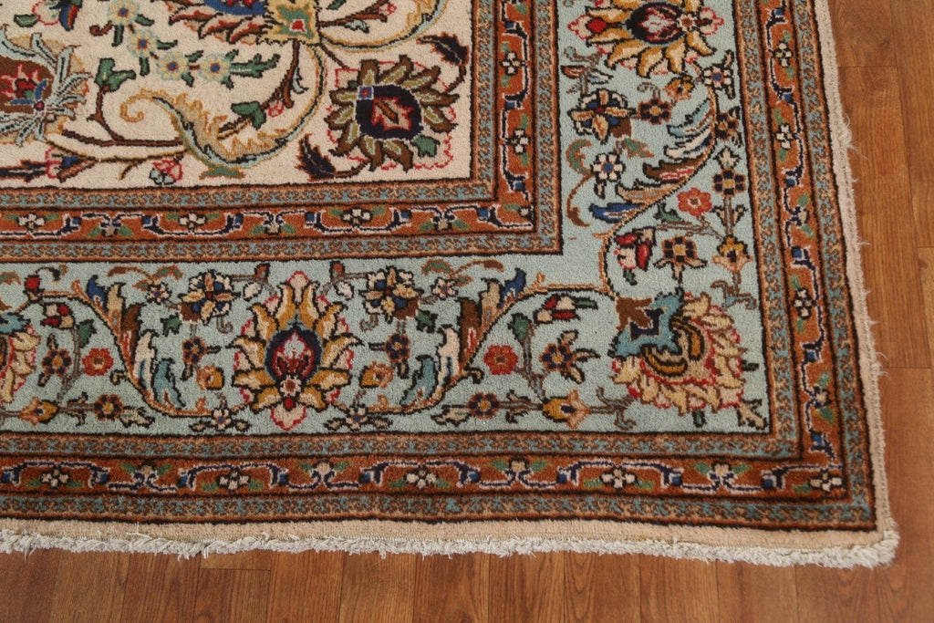 Handmade Floral Tabriz Persian Area Rug 10x13