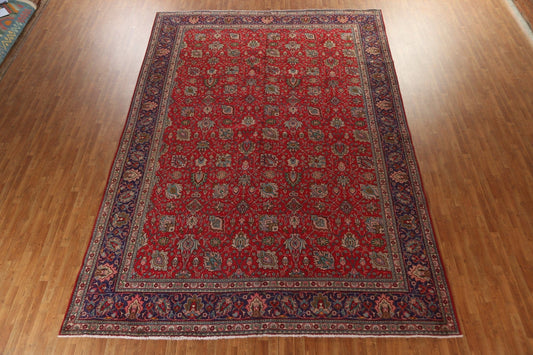 Tabriz Signed Persian Area Rug 11x16