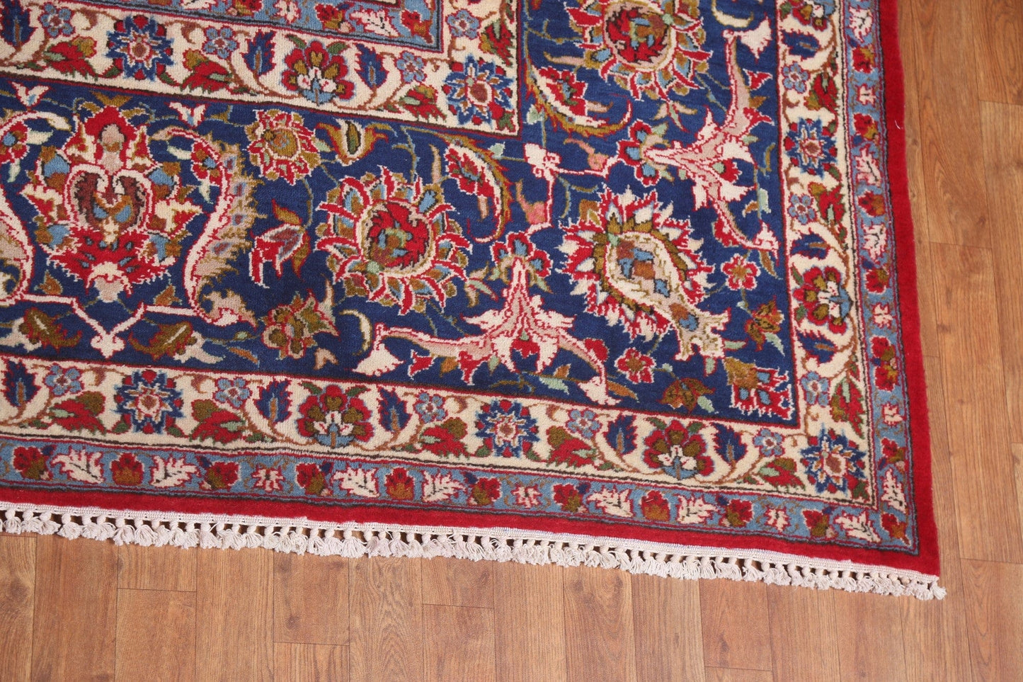 Large Floral Red Isfahan Persian Rug 10x17