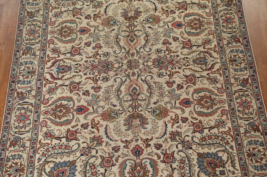 Handmade Wool Tabriz Persian Area Rug 8x11