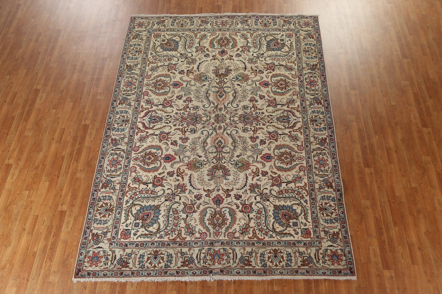 Handmade Wool Tabriz Persian Area Rug 8x11