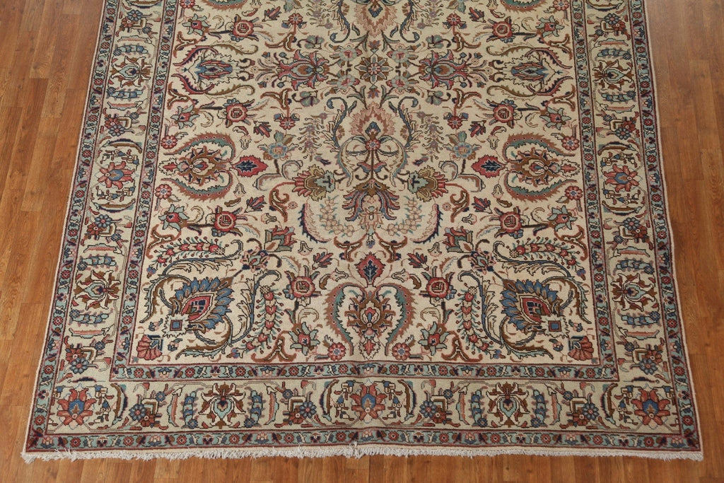 Handmade Wool Tabriz Persian Area Rug 8x11