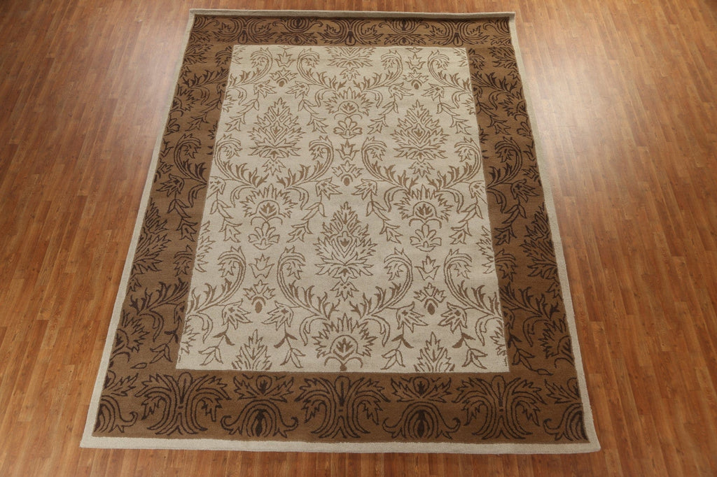 Floral Hand-Tufted Agra Oriental Area Rug 10x13