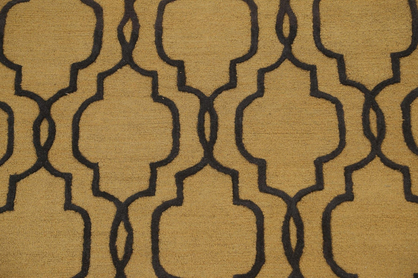 Hand-Tufted Moroccan Trellis Oriental Area Rug 8x10