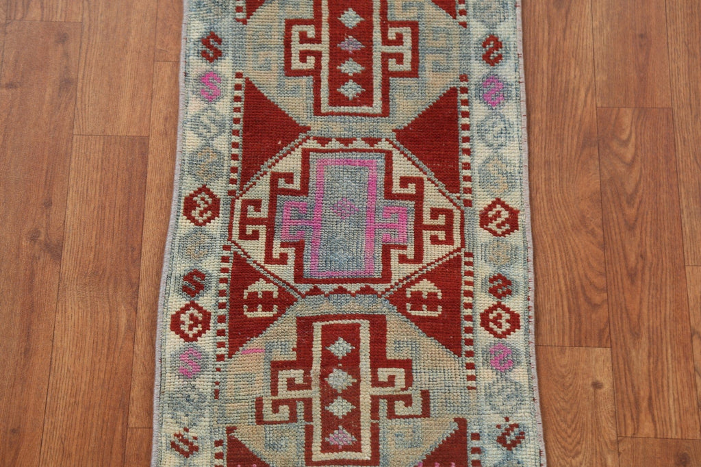 Handmade Anatolian Turkish Wool Rug 1x3