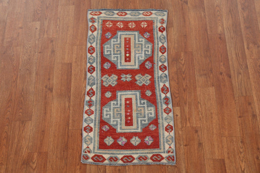 Vegetable Dye Anatolian Turkish Wool Rug 2x3