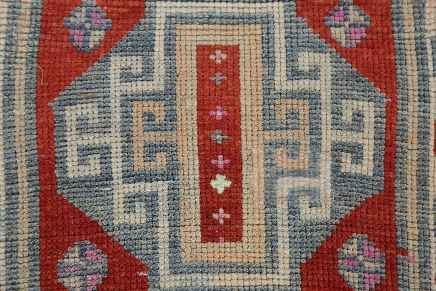 Vegetable Dye Anatolian Turkish Wool Rug 2x3