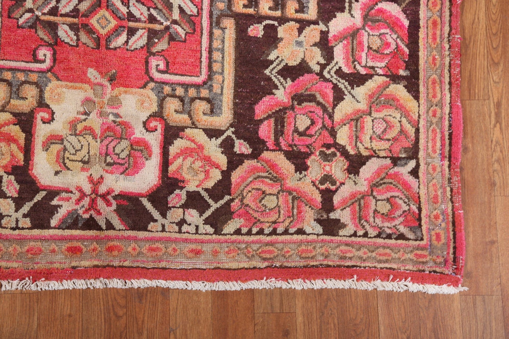 Antique Vegetable Dye Khotan Oriental Area Rug 5x7