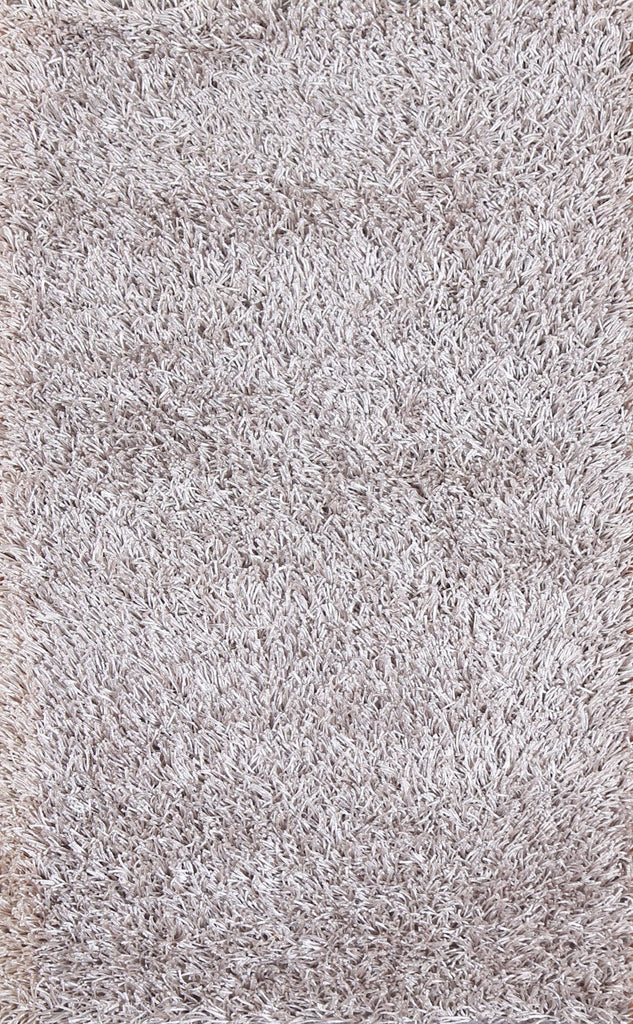 Contemporary Shaggy Oriental Area Rug 3x5