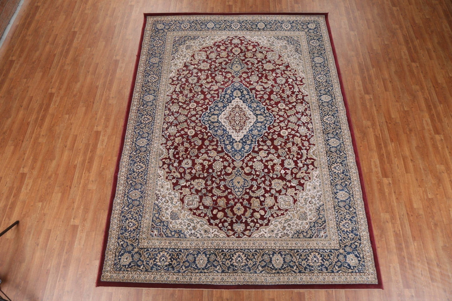 Red Floral Tabriz Turkish Area Rug 8x11