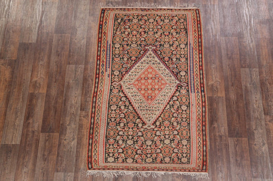 4x7  Kilim Senneh Bidjar Persian Area Rug