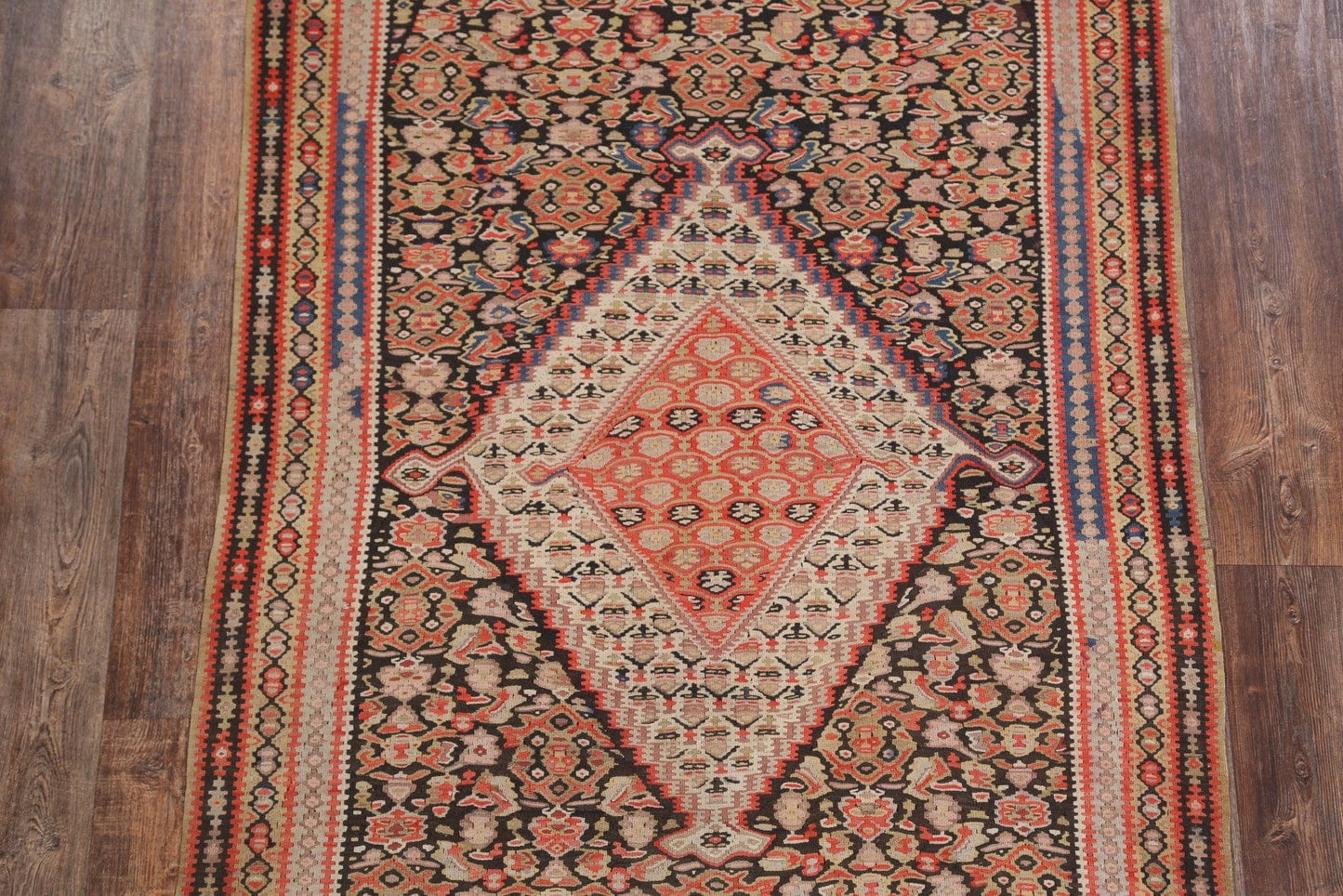 4x7  Kilim Senneh Bidjar Persian Area Rug