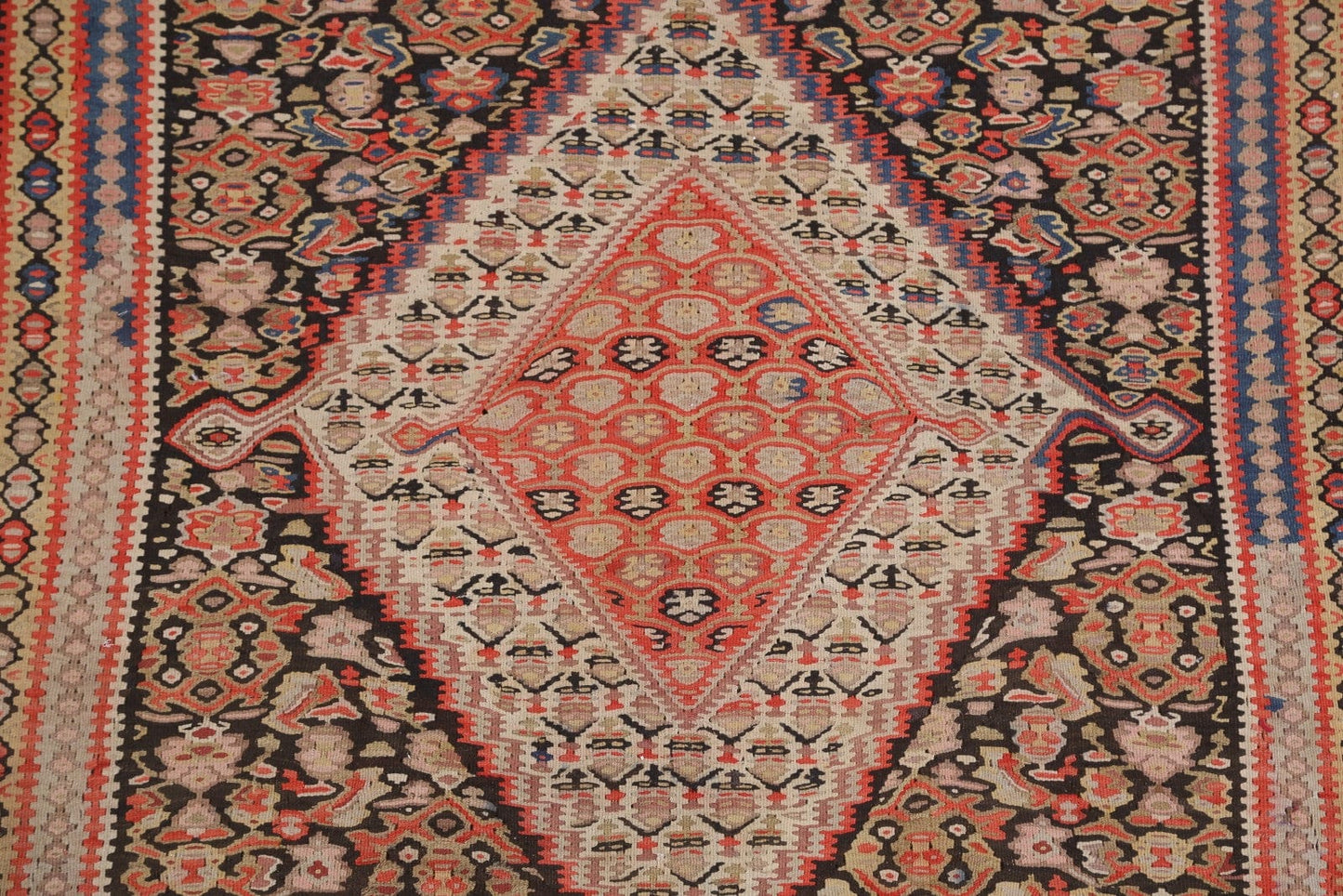 4x7  Kilim Senneh Bidjar Persian Area Rug