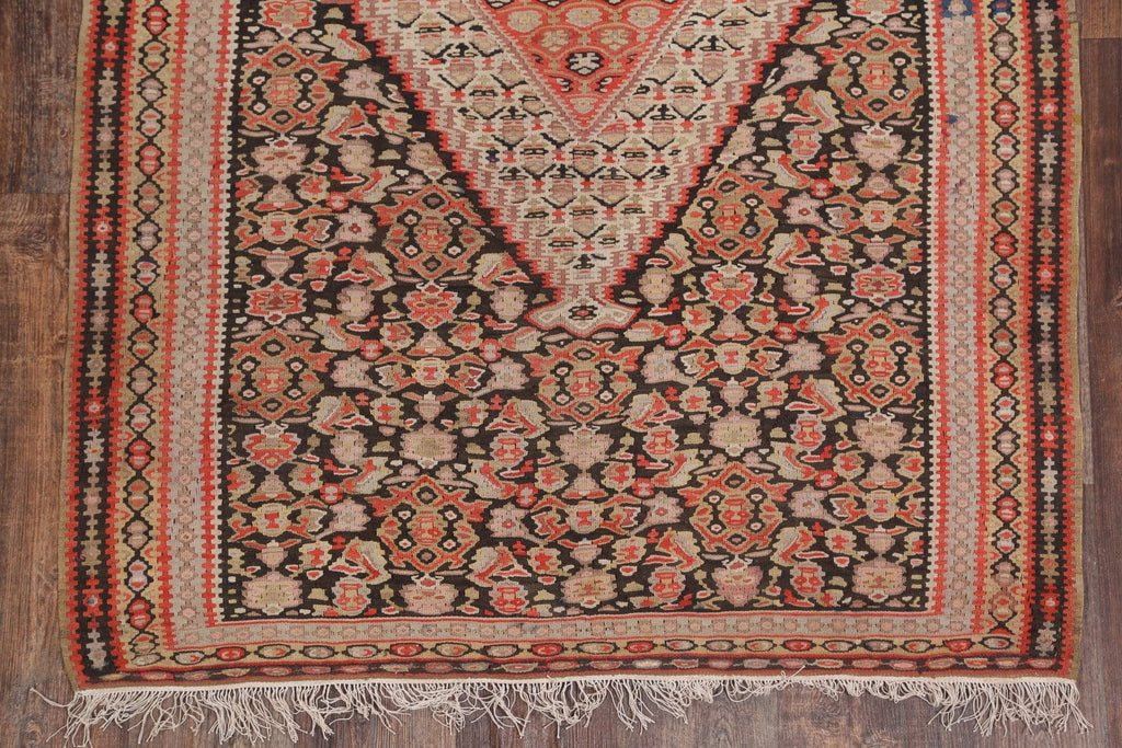 4x7  Kilim Senneh Bidjar Persian Area Rug