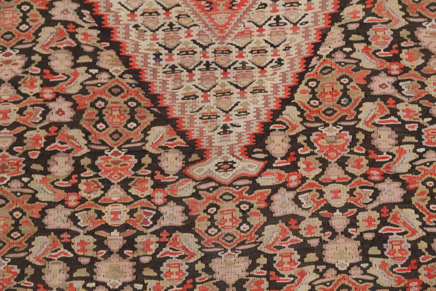 4x7  Kilim Senneh Bidjar Persian Area Rug