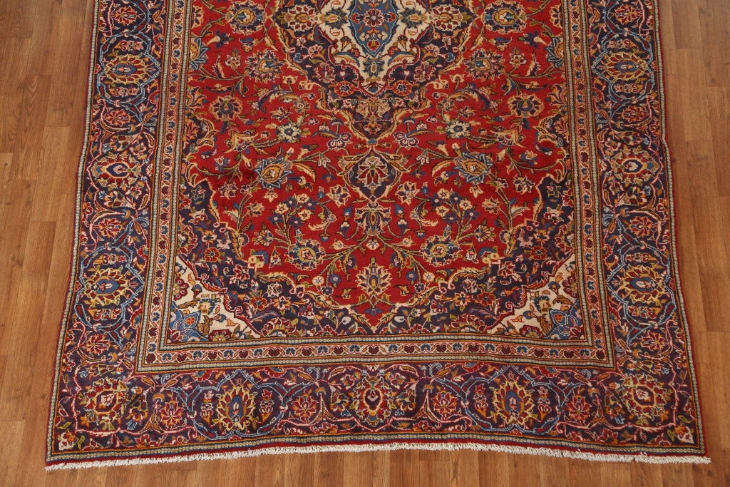 Traditional Floral Kashan Persian Area Rug 6x10