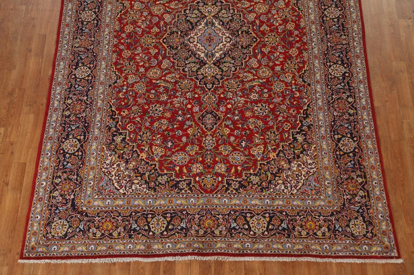 Traditional Red Kashan Persian Area Rug 7x10