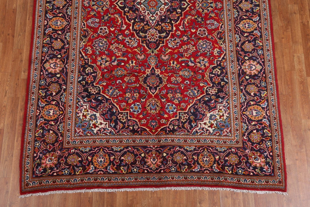 Traditional Red Kashan Persian Area Rug 6x10