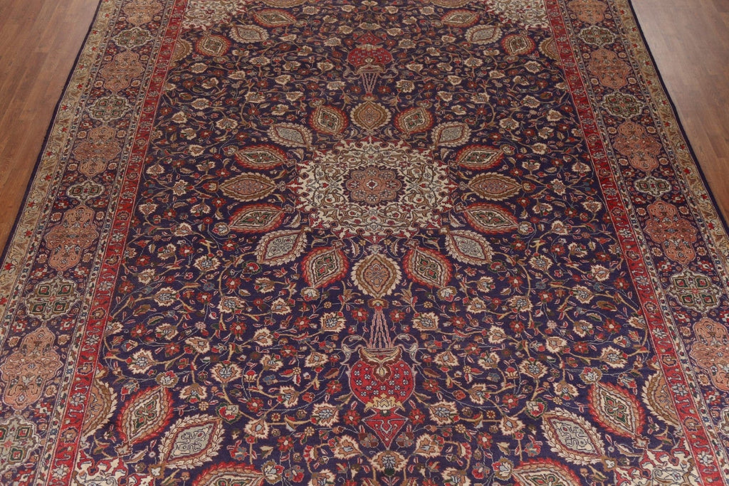 Handmade Wool Tabriz Large Persian Rug 11x16