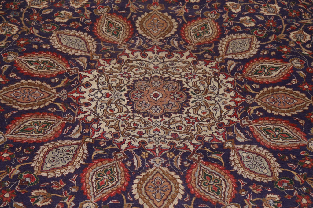 Handmade Wool Tabriz Large Persian Rug 11x16