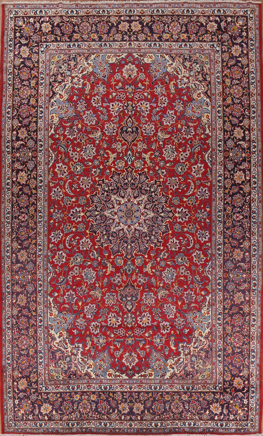Large Red Wool Najafabad Persian Rug 10x15