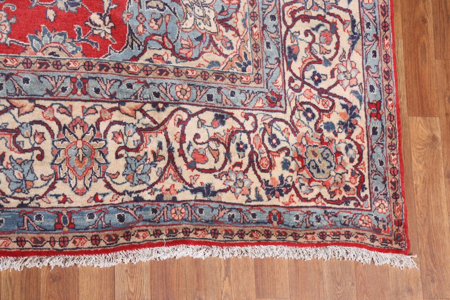 Red Floral Sarouk Persian Area Rug 9x12