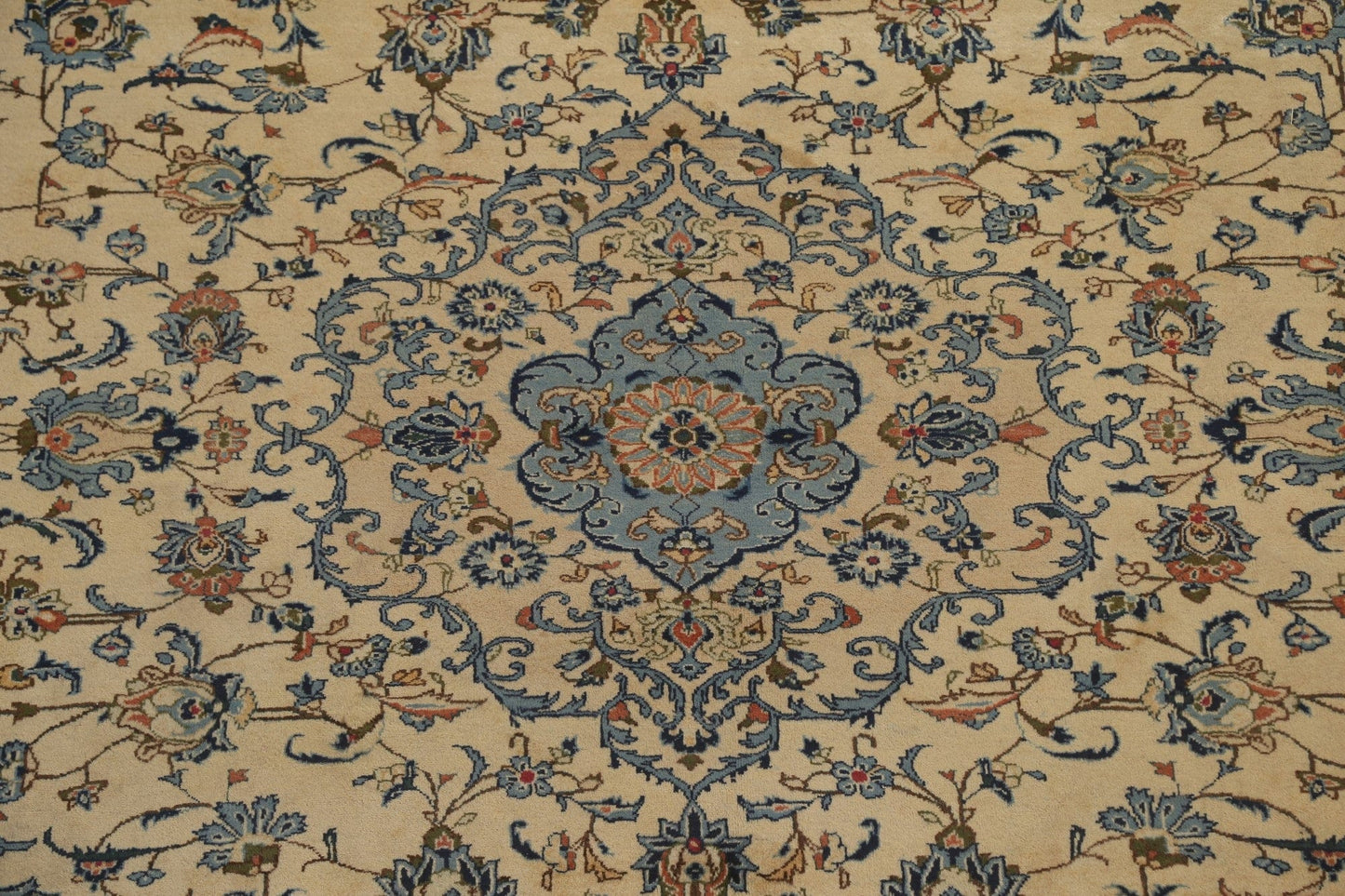 Vintage Floral Kashmar Persian Area Rug 10x13