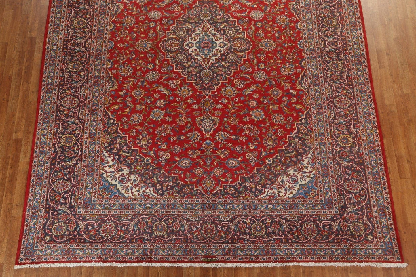 Traditional Red Kashan Persian Area Rug 10x13