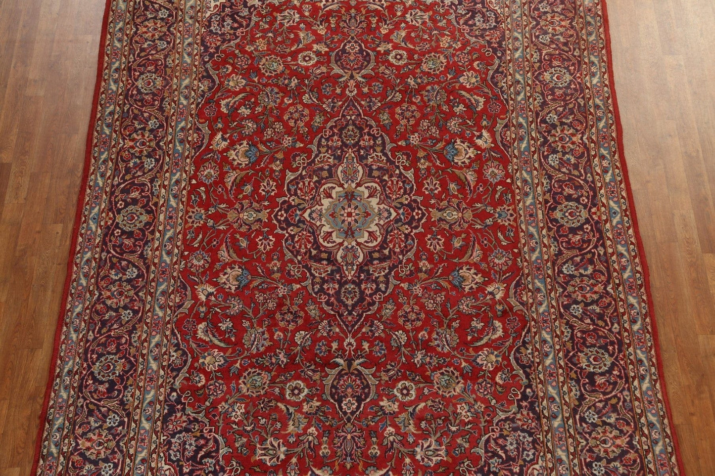 Traditional Red Kashan Persian Area Rug 8x12