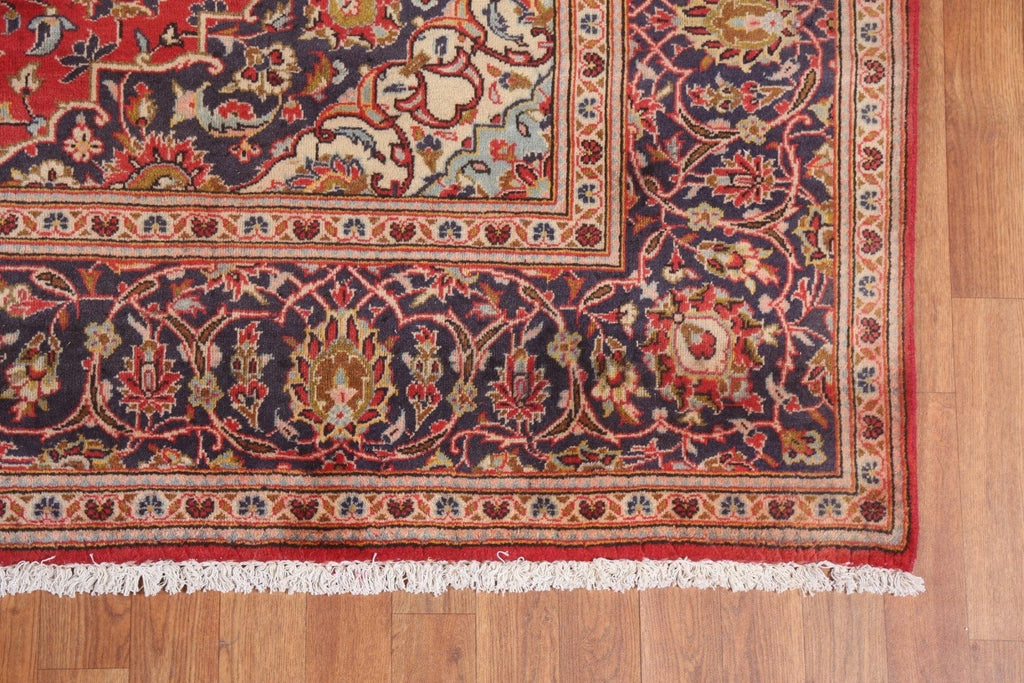 Traditional Red Kashan Persian Area Rug 7x10