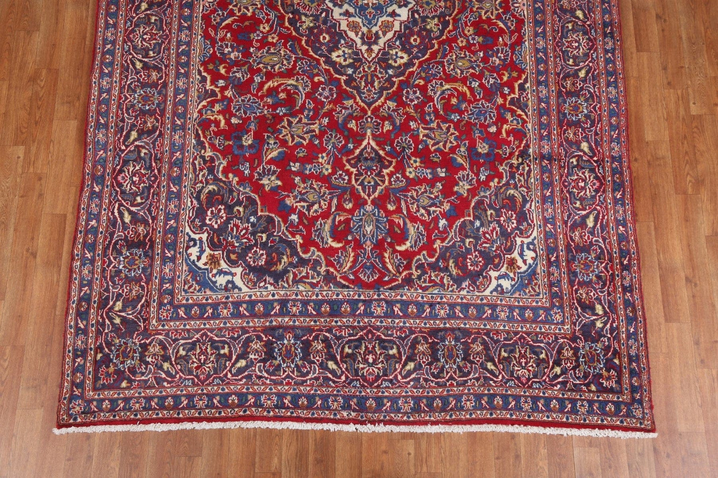 Floral Red Mashad Persian Area Rug 6x9