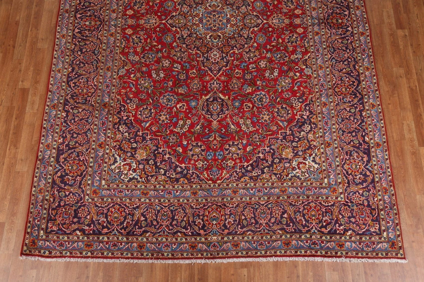 Traditional Red Kashan Persian Area Rug 8x12