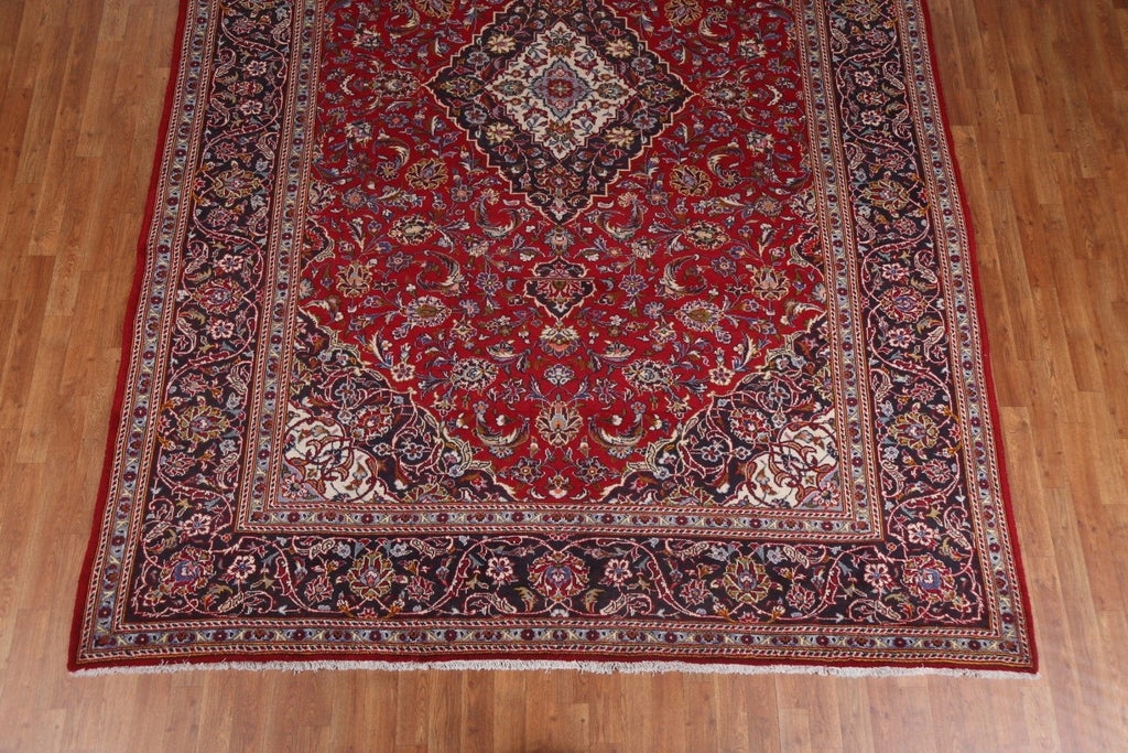 Traditional Kashan Persian Area Rug 9x12