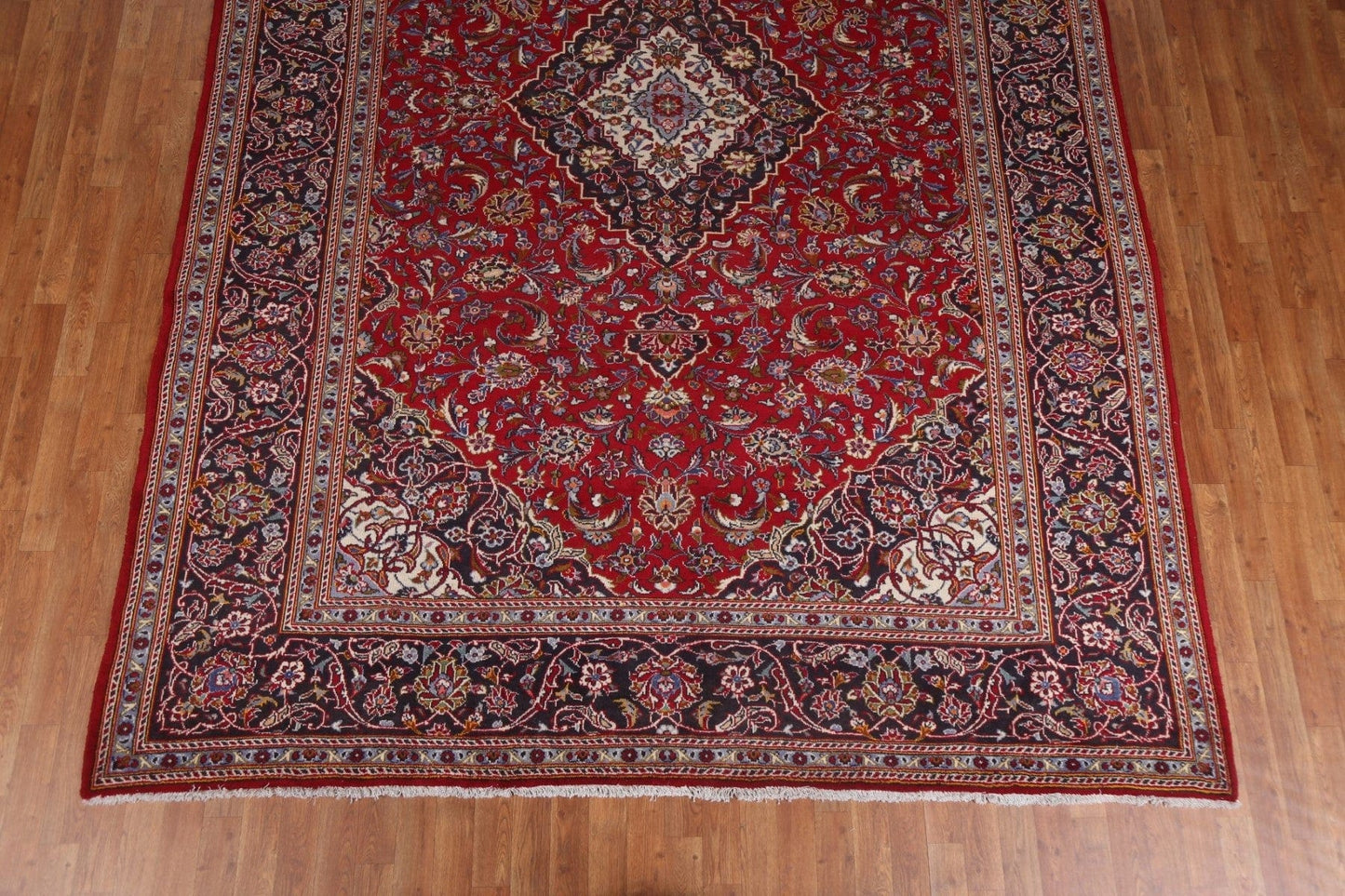 Traditional Kashan Persian Area Rug 9x12