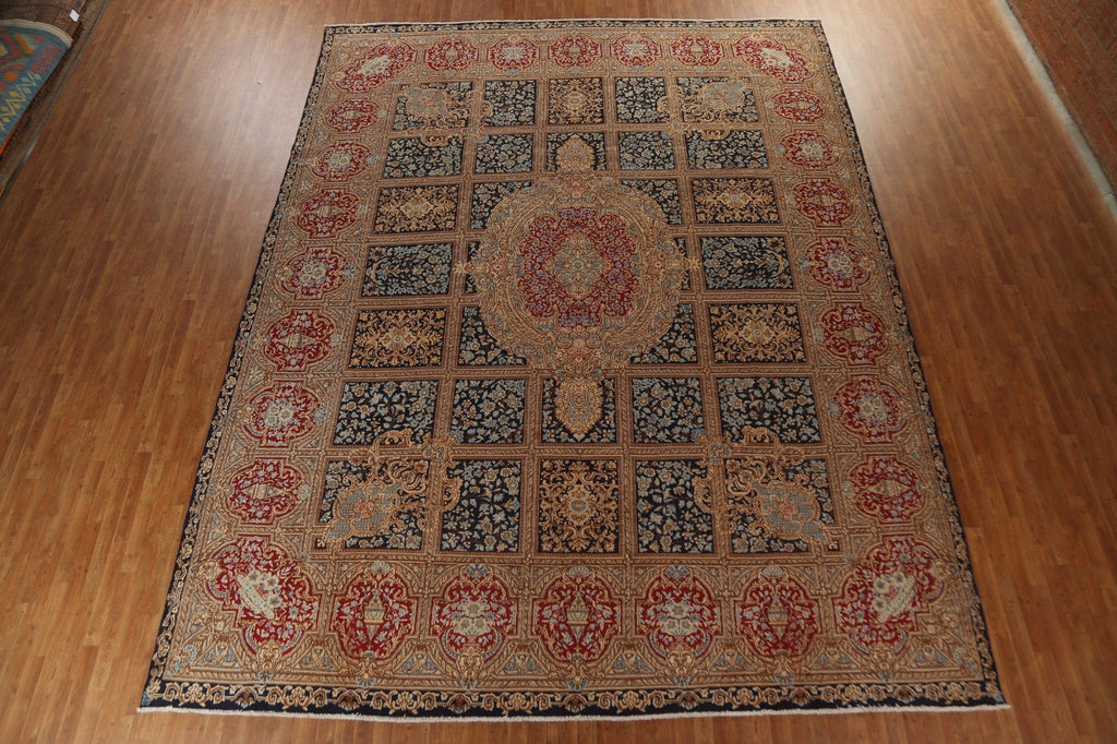 Vegetable Dye Antique Kerman Large Persian Rug 13x16