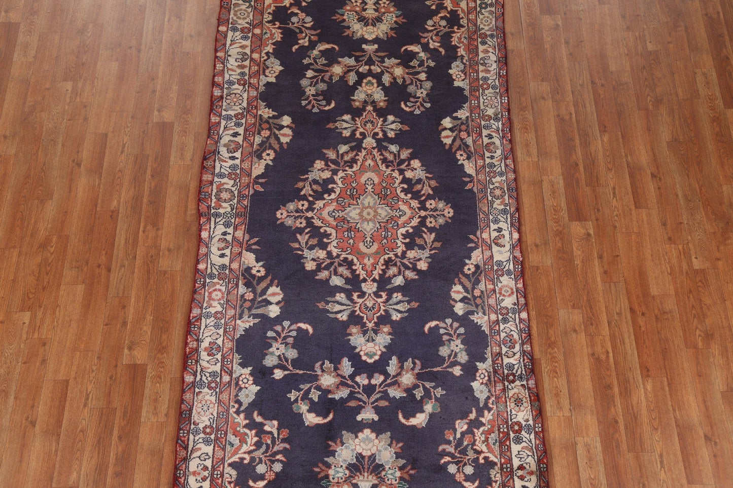 Hamedan Persian Runner Rug 4x10