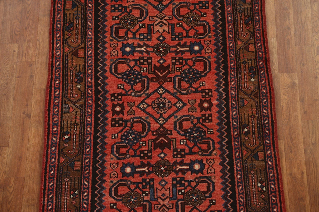 Vintage Wool Malayer Persian Runner Rug 3x10