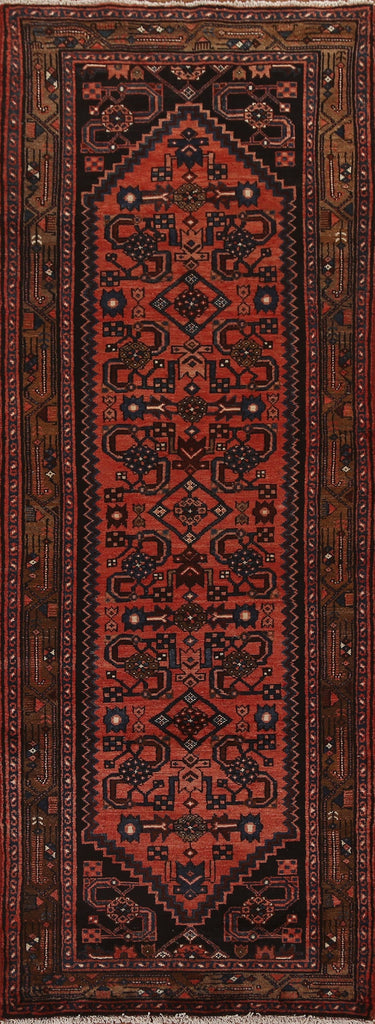 Vintage Wool Malayer Persian Runner Rug 3x10