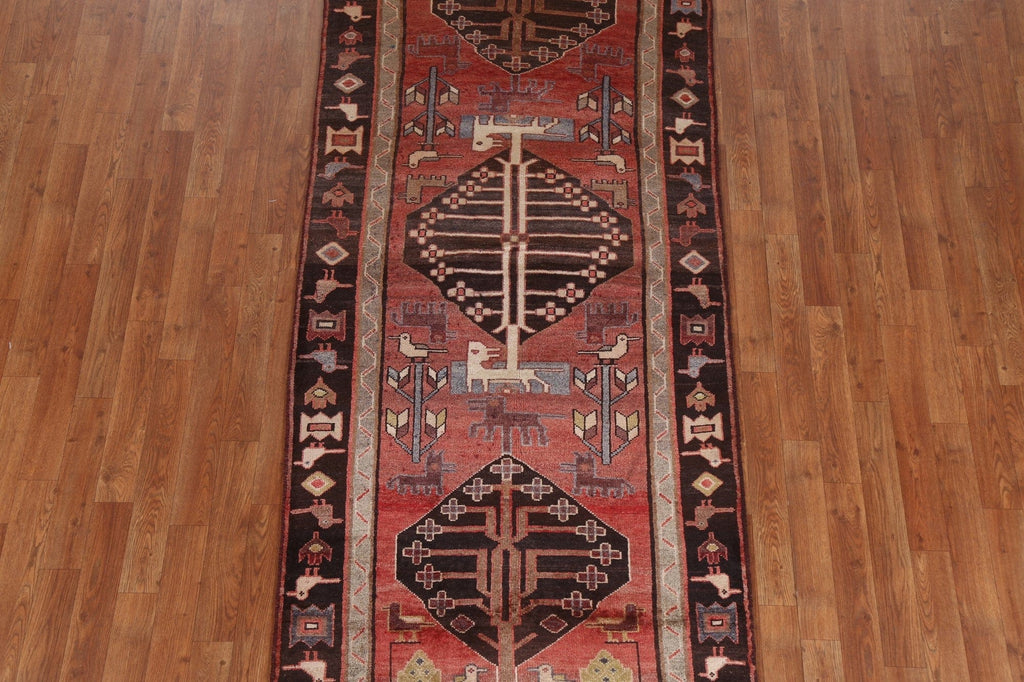 Geometric Malayer Persian Runner Rug 3x10