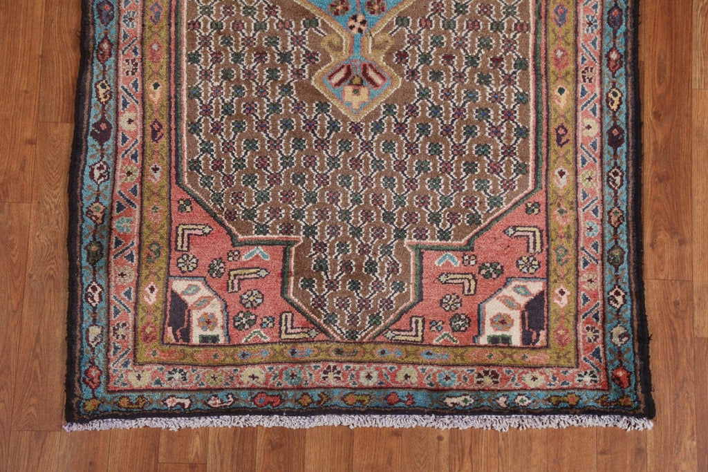 Vegetable Dye Malayer Persian Runner Rug 3x9