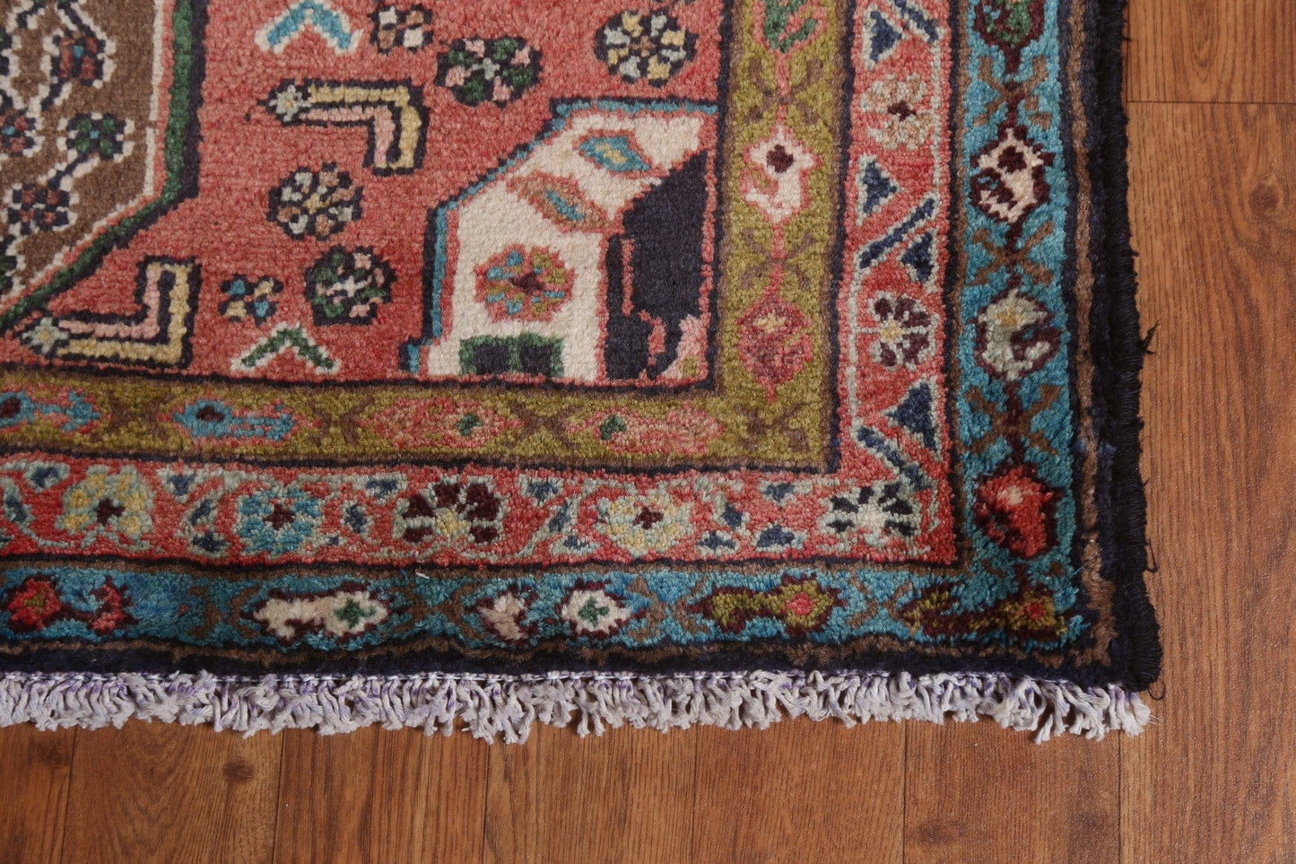 Vegetable Dye Malayer Persian Runner Rug 3x9