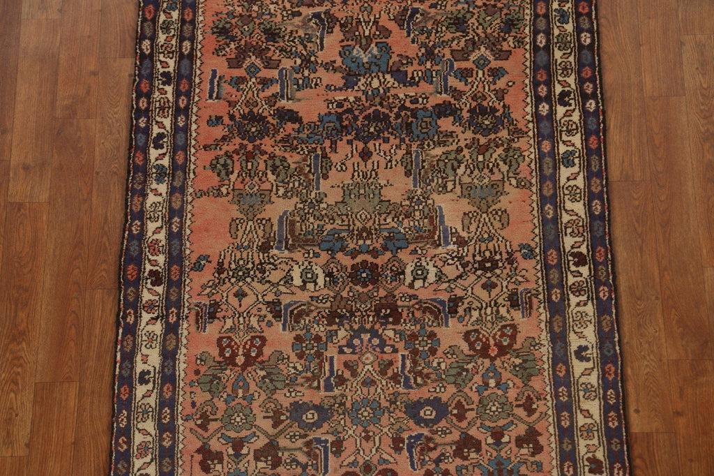 Vintage Wool Lilian Persian Runner Rug 3x9