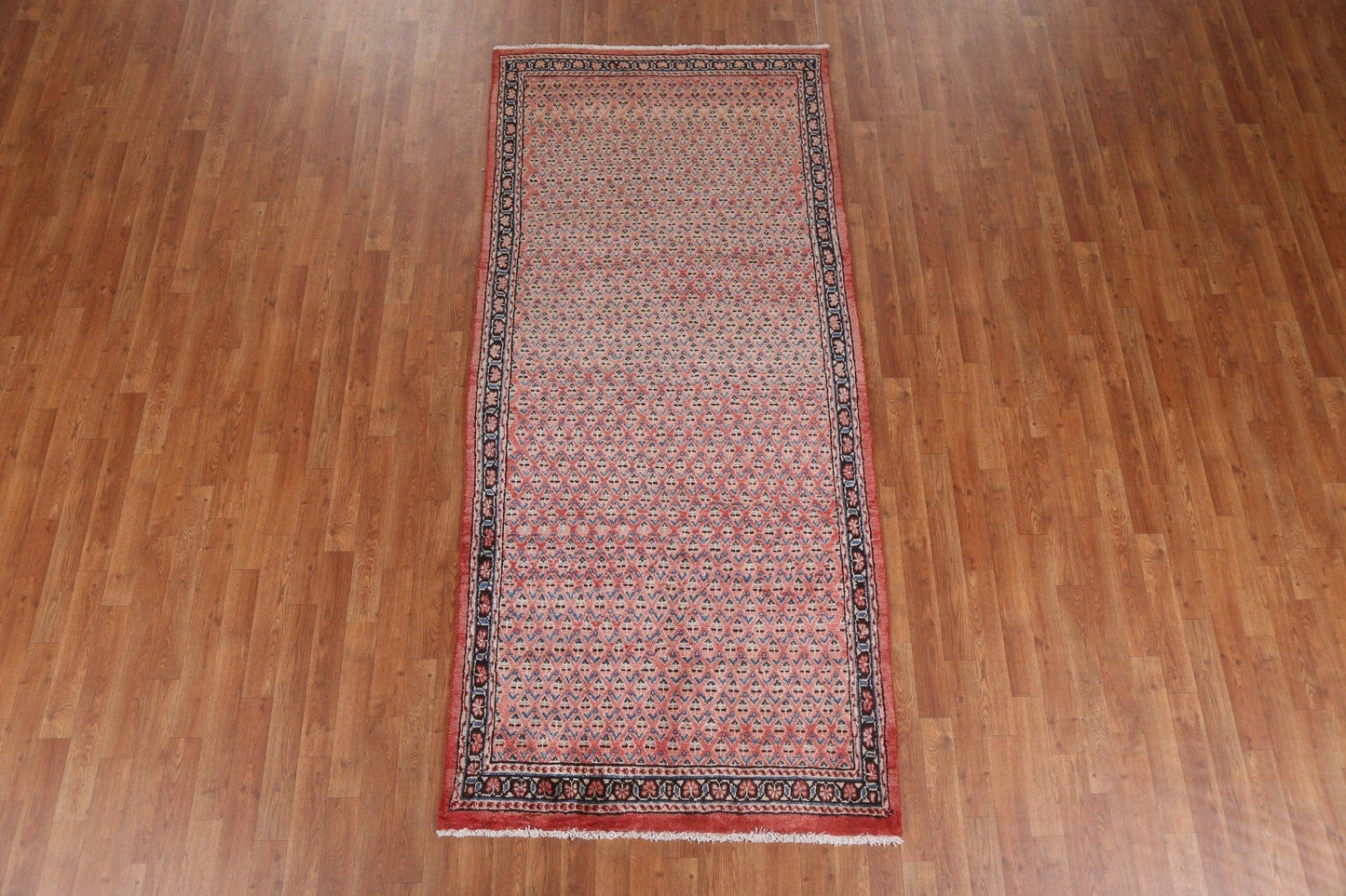 Boteh Botemir Persian Runner Rug 4x9